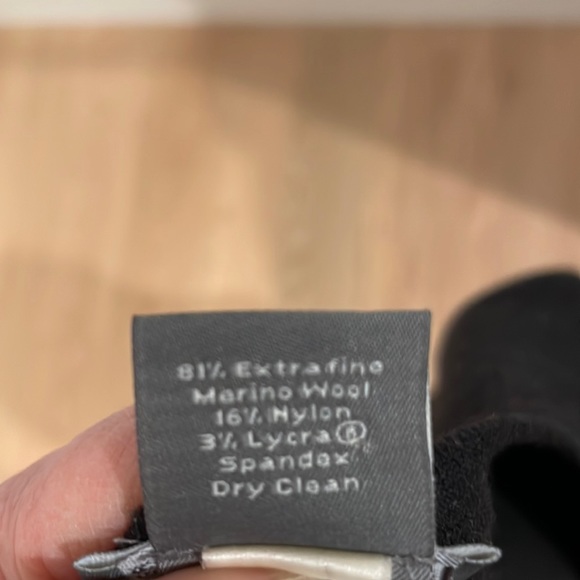 Ann Taylor SP Black Sweater Dress - Picture 4 of 5